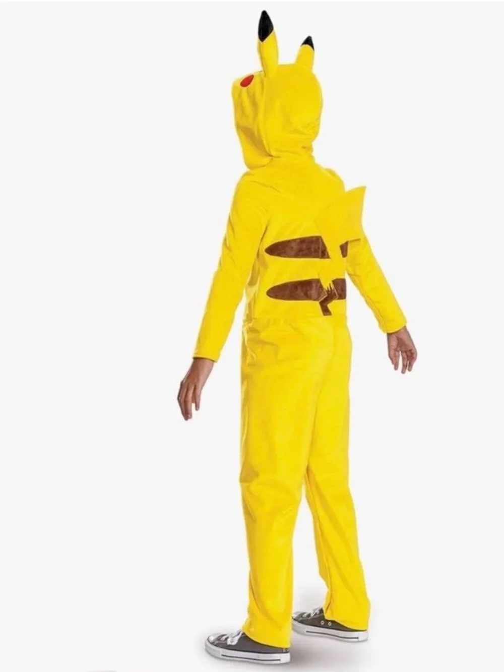 Pikachu Costume, Kids size medium 8, Official Pokemon Pikachu Hooded Jumpsuit